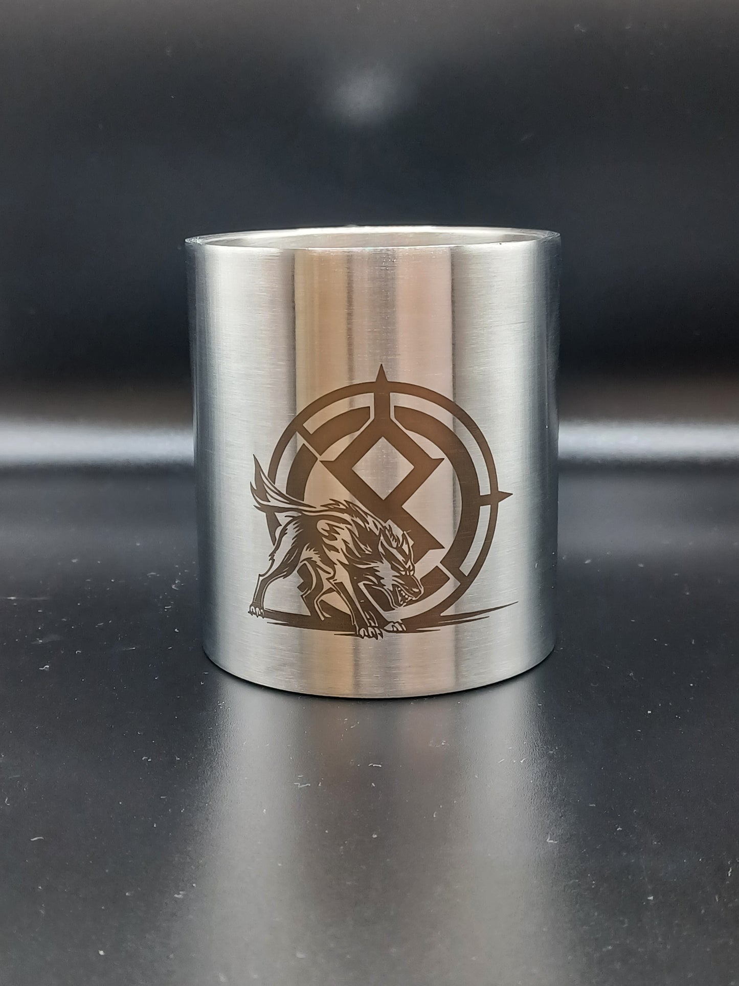 Tasse anse mousqueton Loup