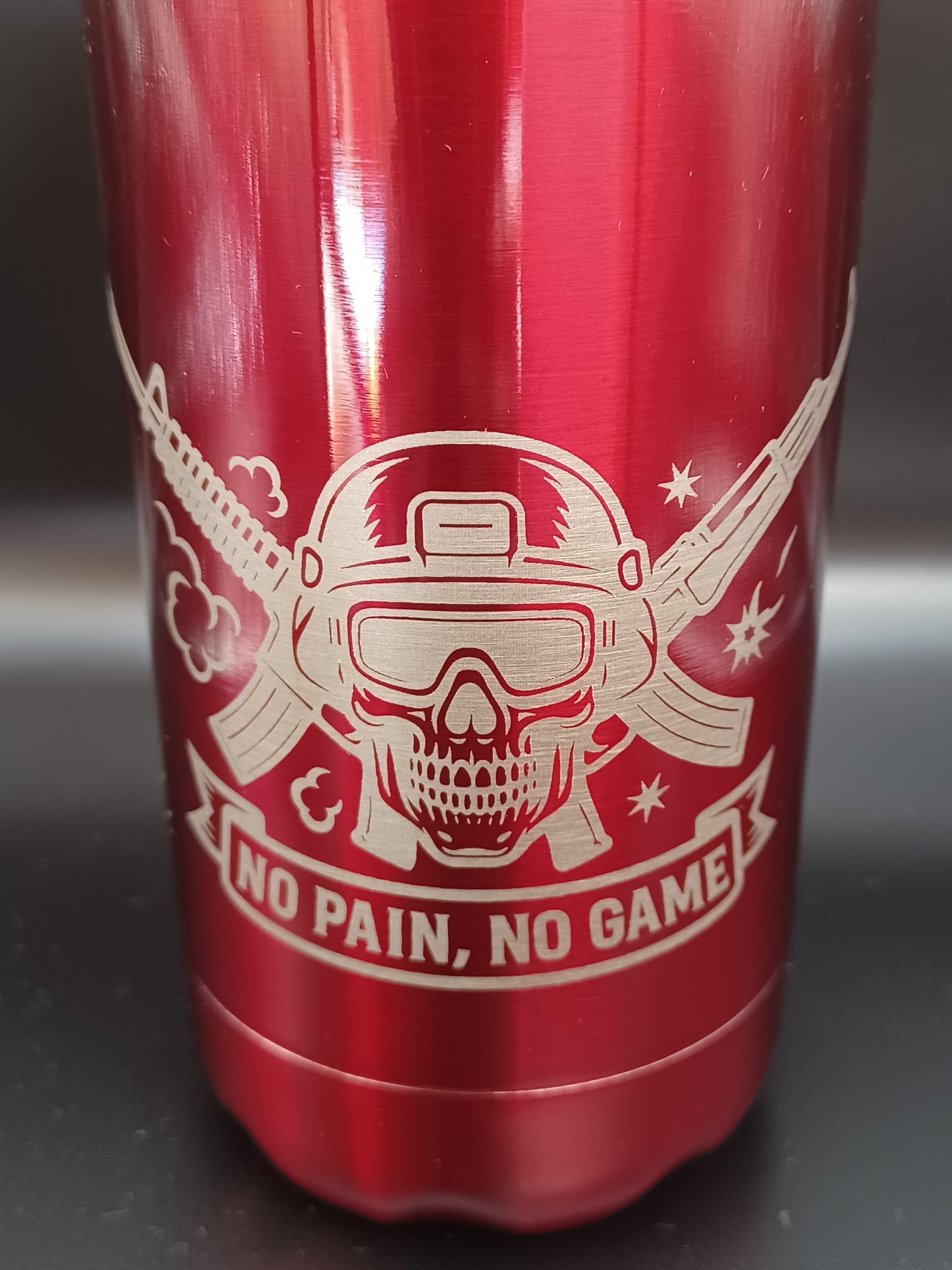 Gourde isotherme No pain, no game