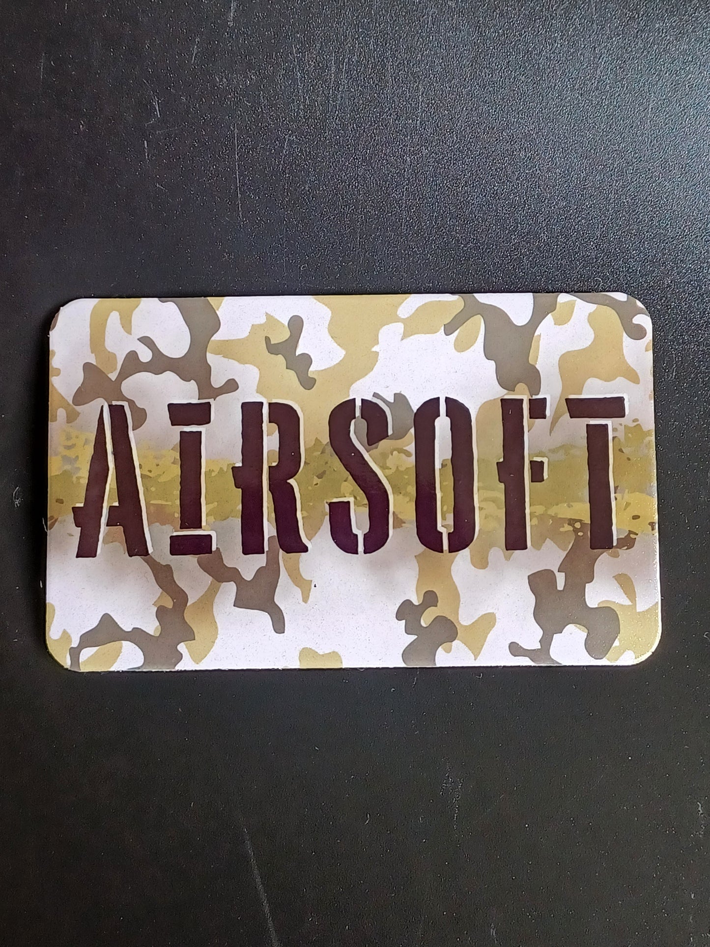 Magnet Airsoft camo vert