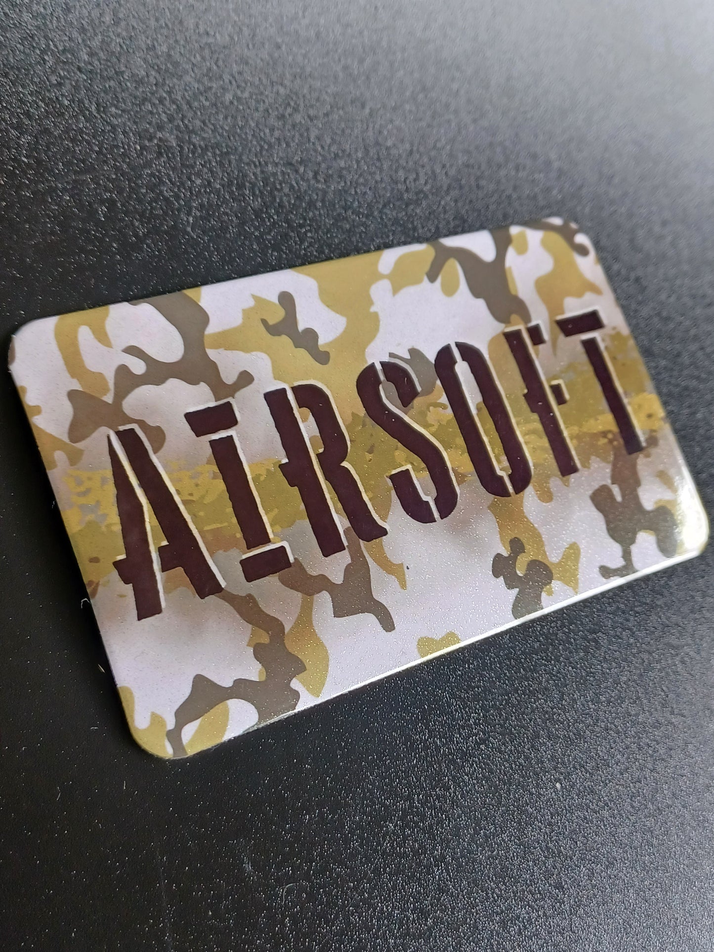 Magnet Airsoft camo vert