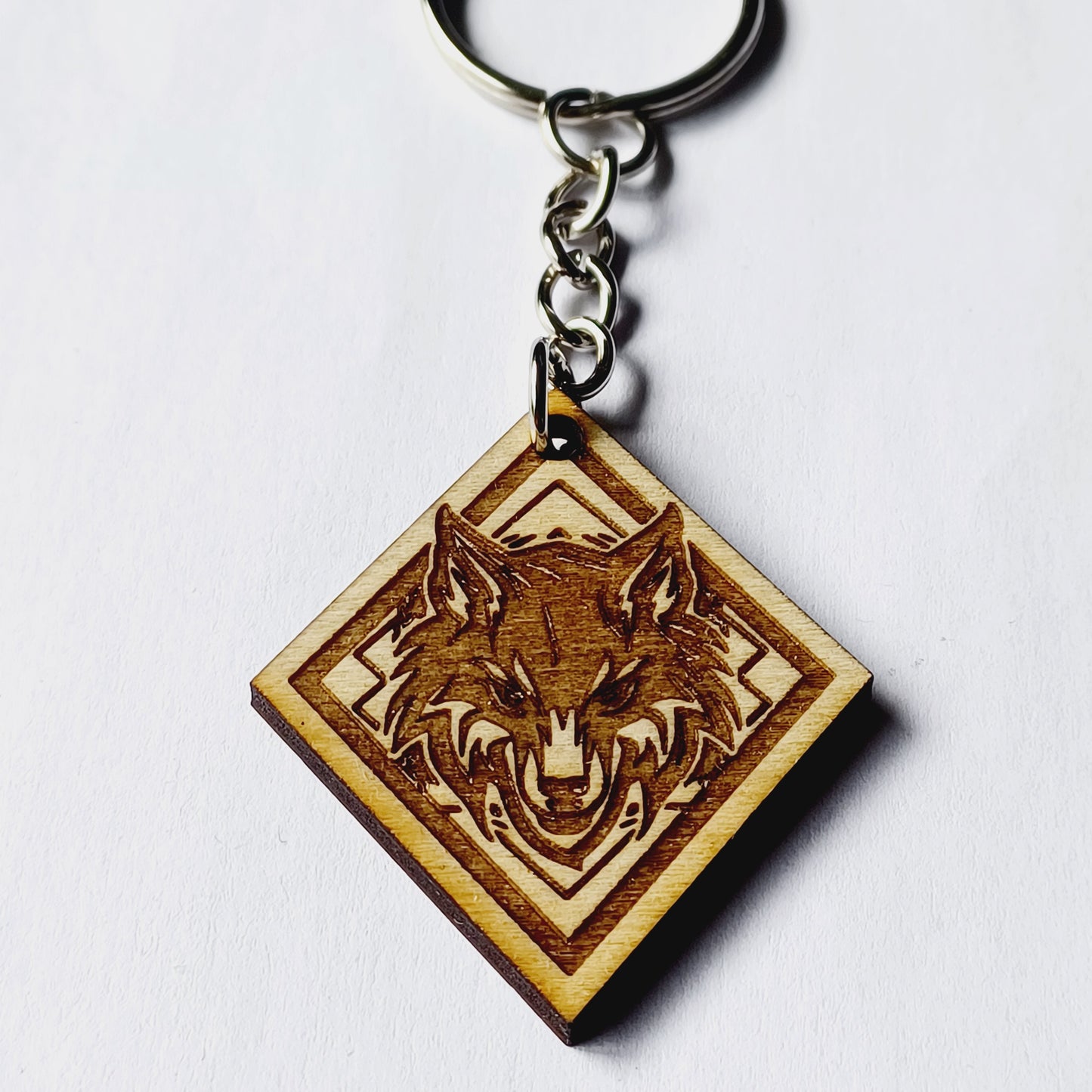 Porte-clés loup
