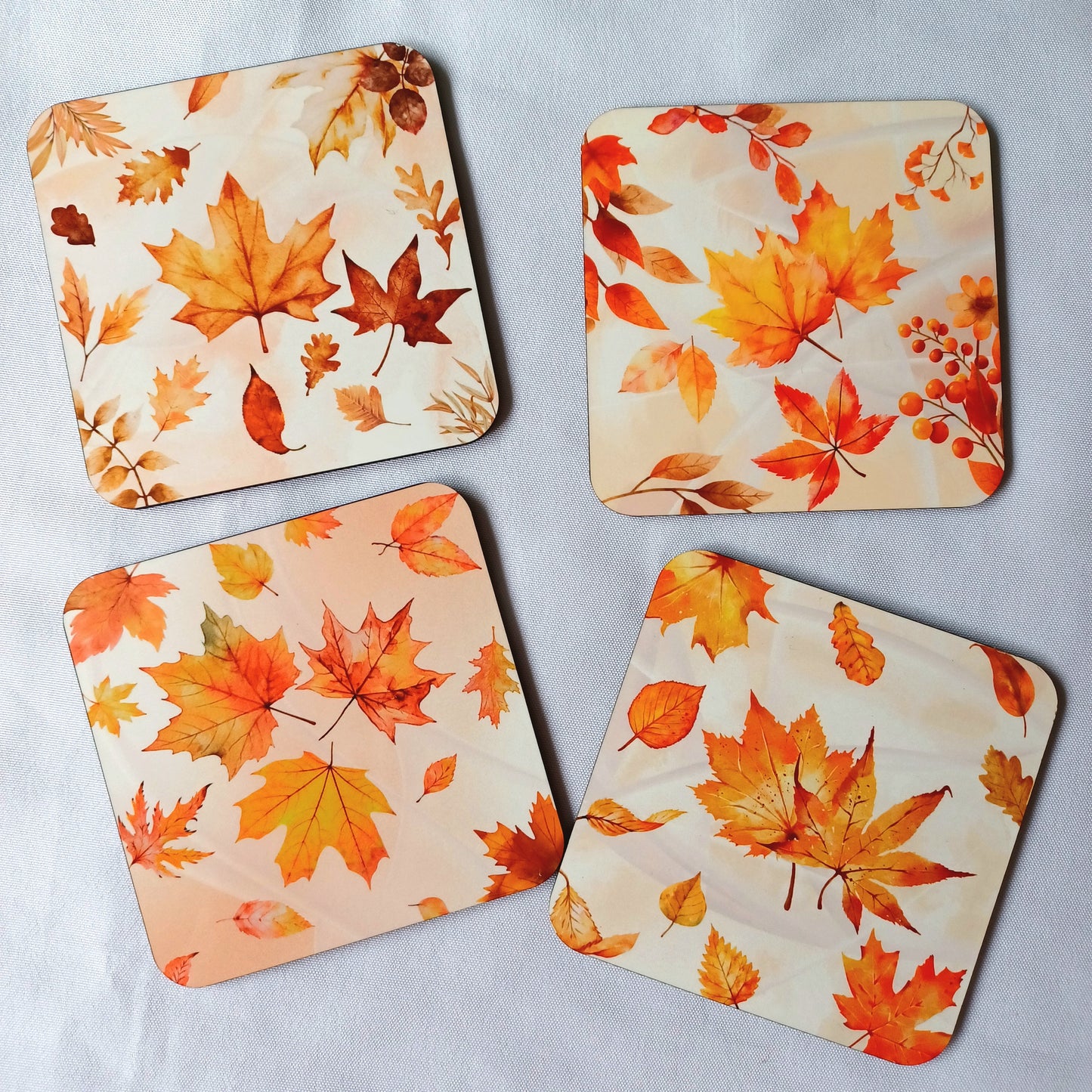 Sous-verres feuillages