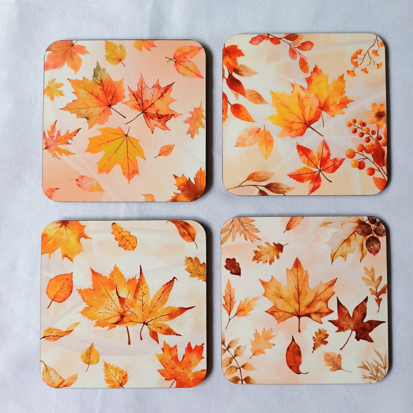 Sous-verres feuillages