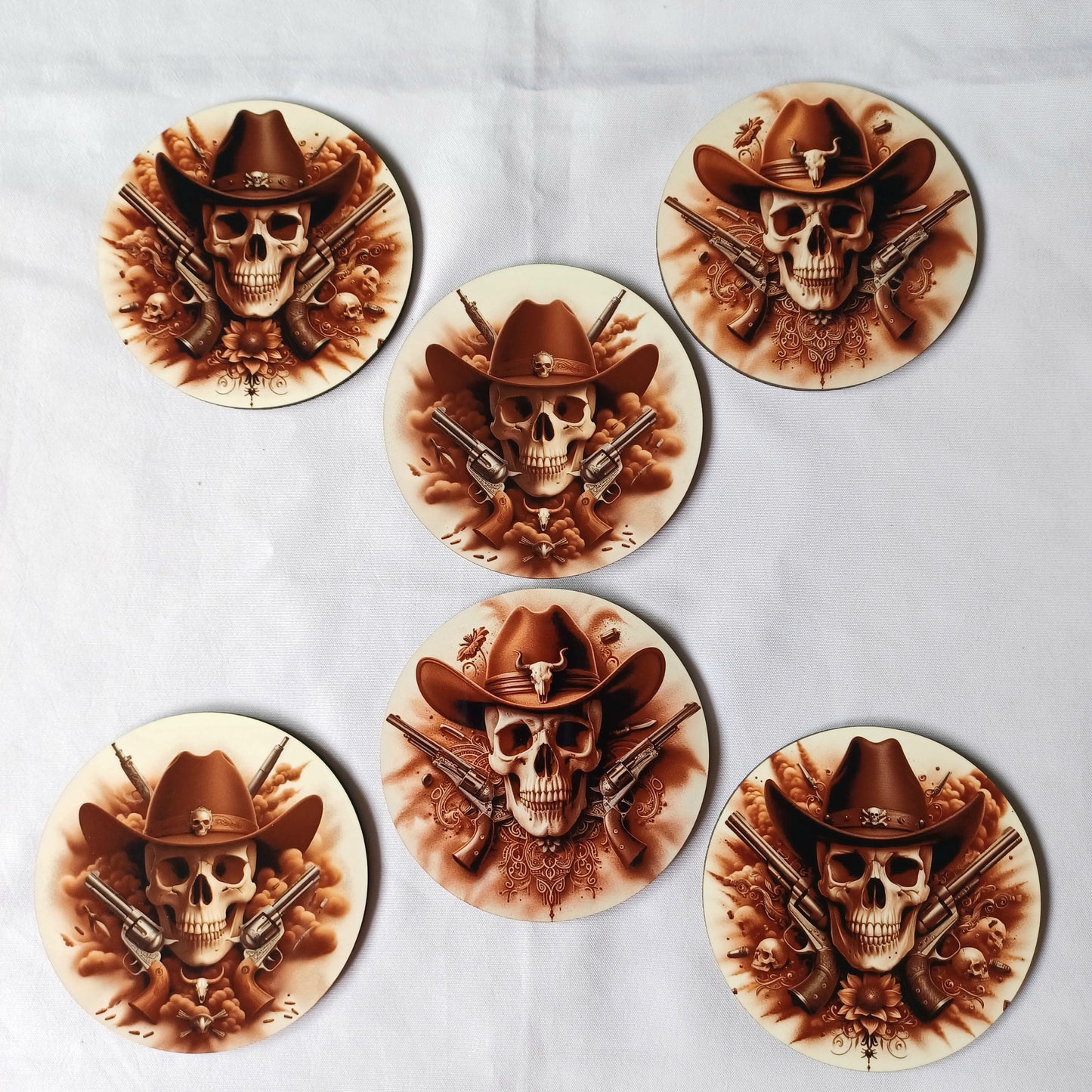 Sous-verre western