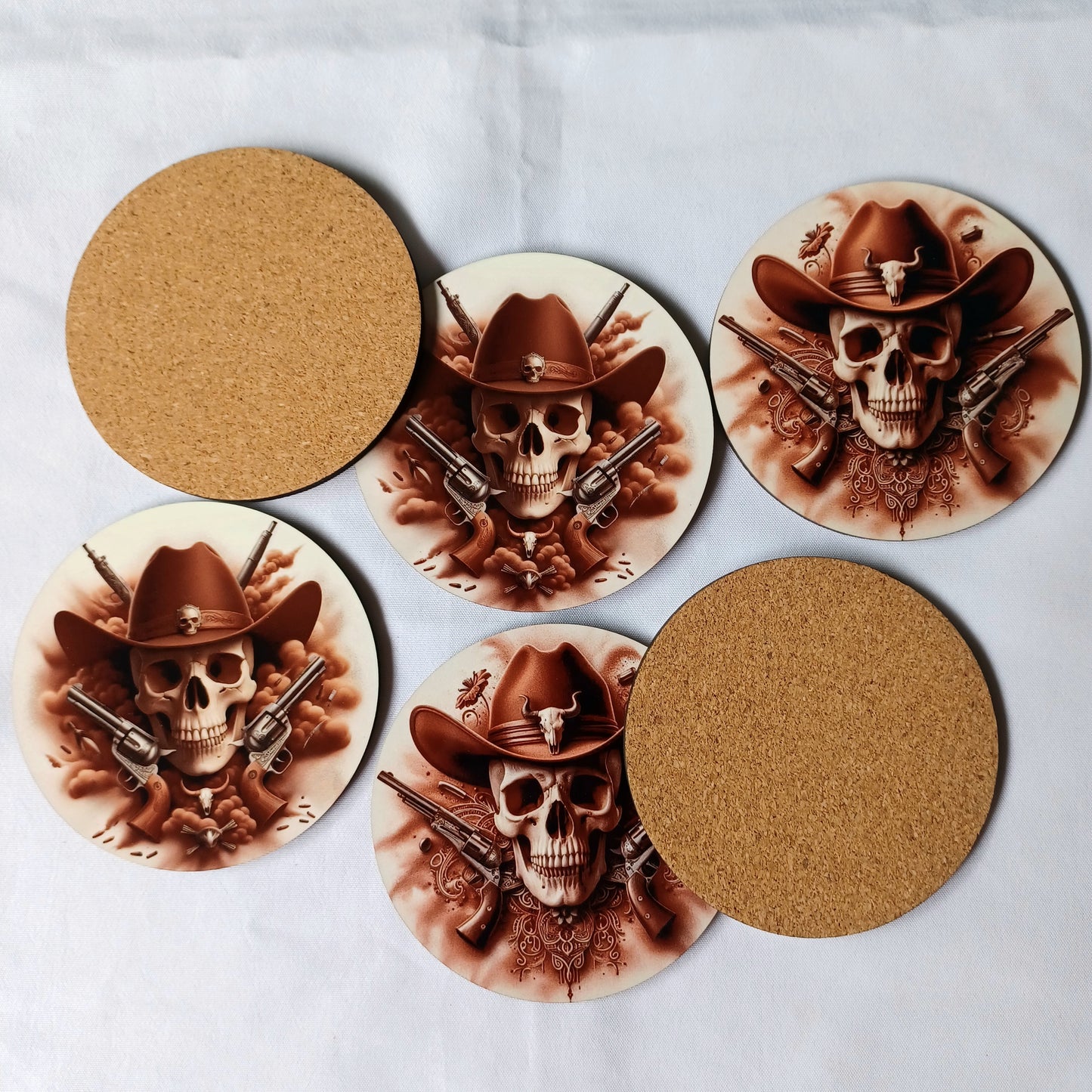 Sous-verre western