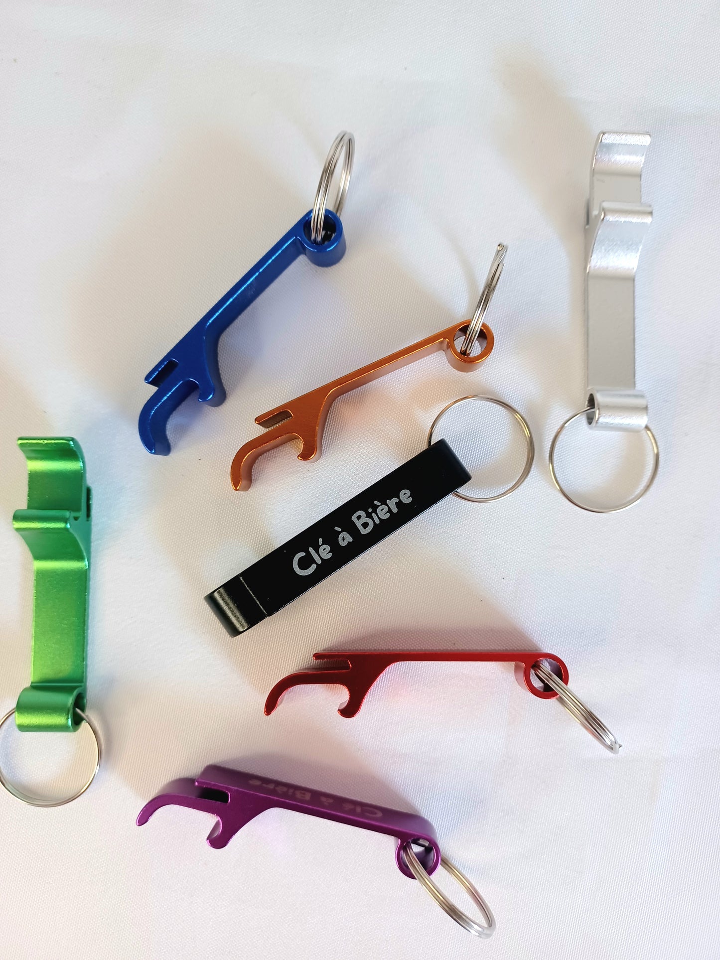 Porte-clés décapsuleur "Clé à Bière"