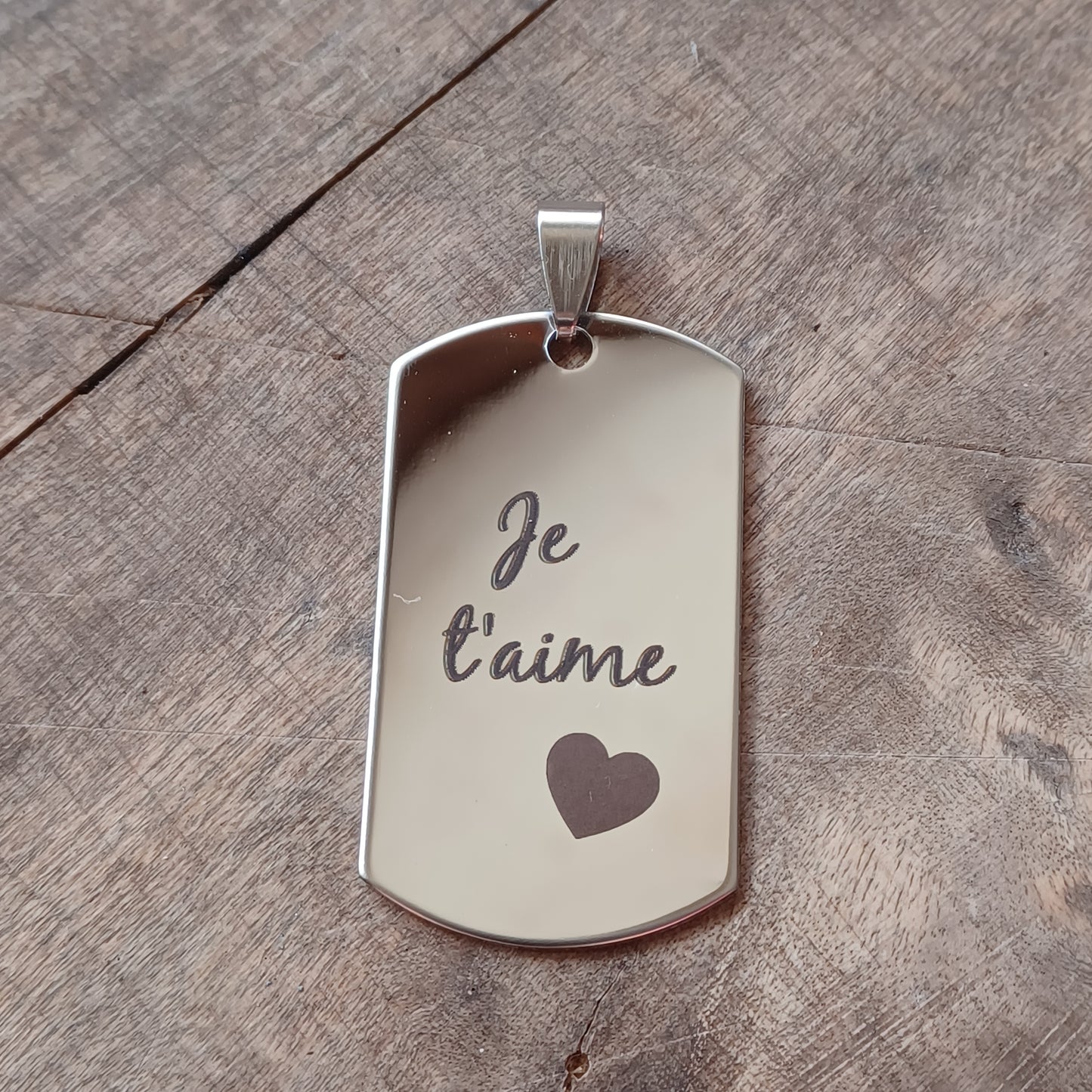 Médaille "je t'aime"