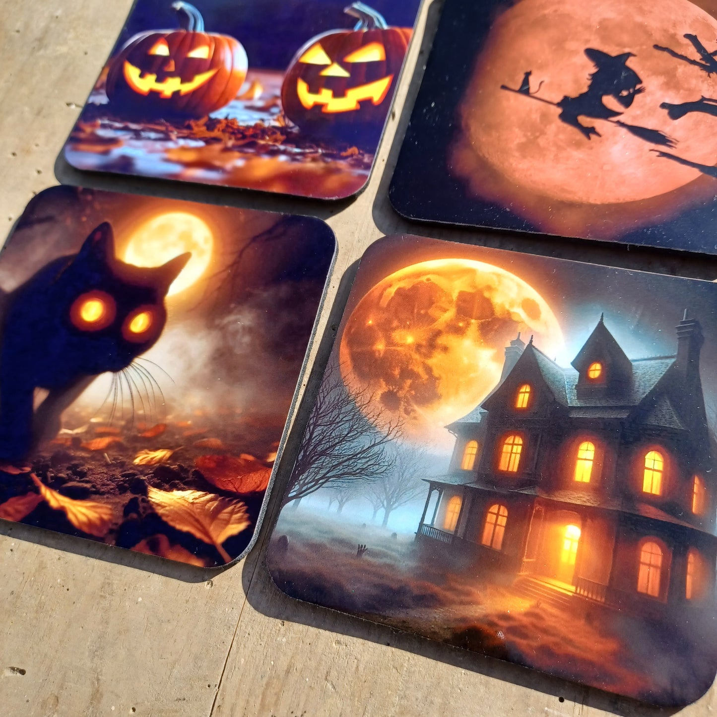 Sous-verres Halloween