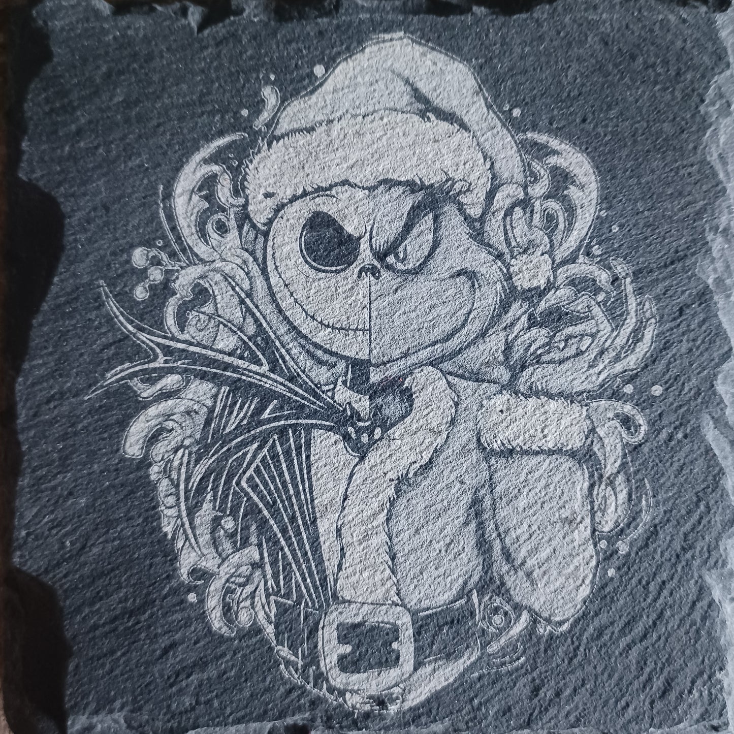 Sous-verre ardoise Grinch - Monsieur Jack