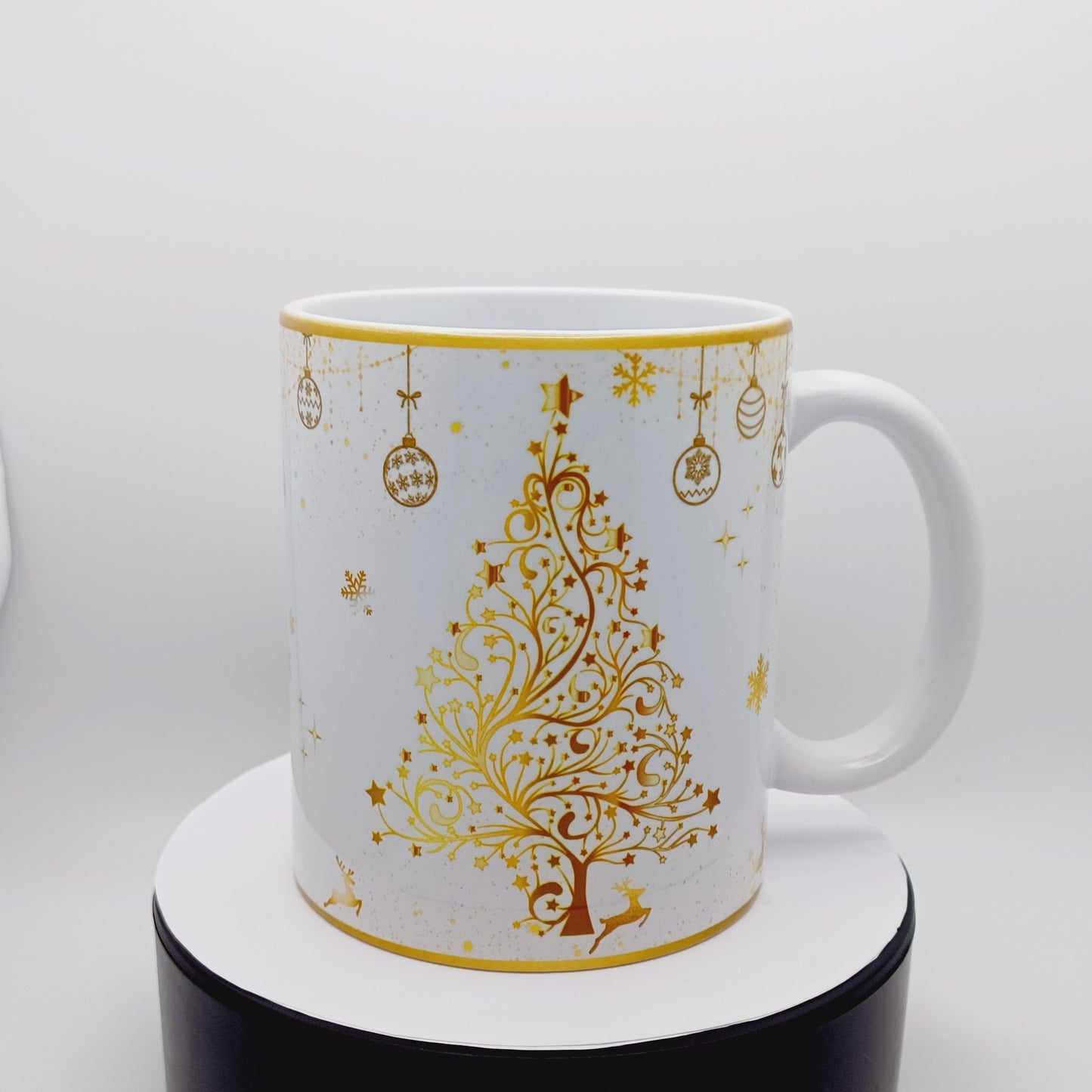 Mug sapin doré