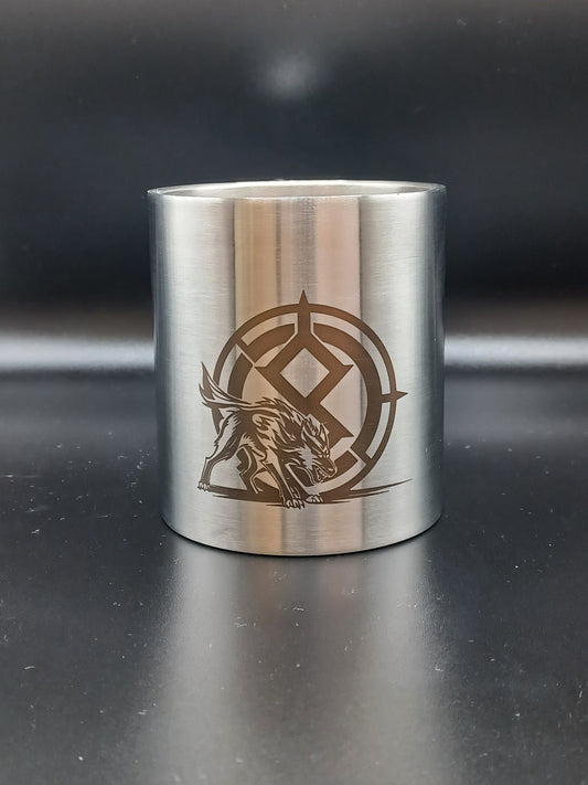 Tasse anse mousqueton Loup