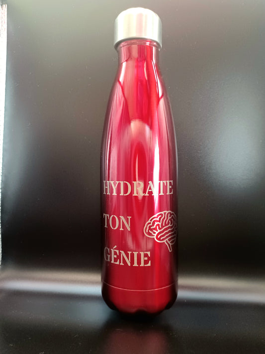 Gourde isotherme hydrate ton génie