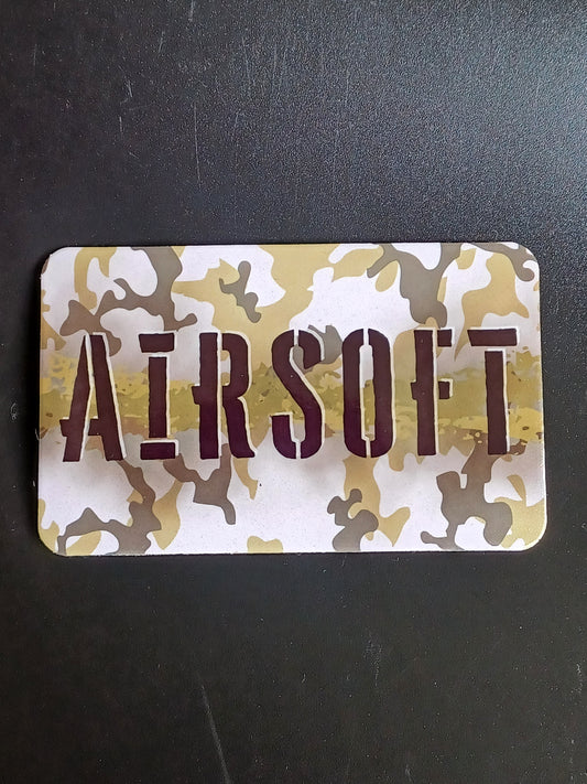 Magnet Airsoft camo vert