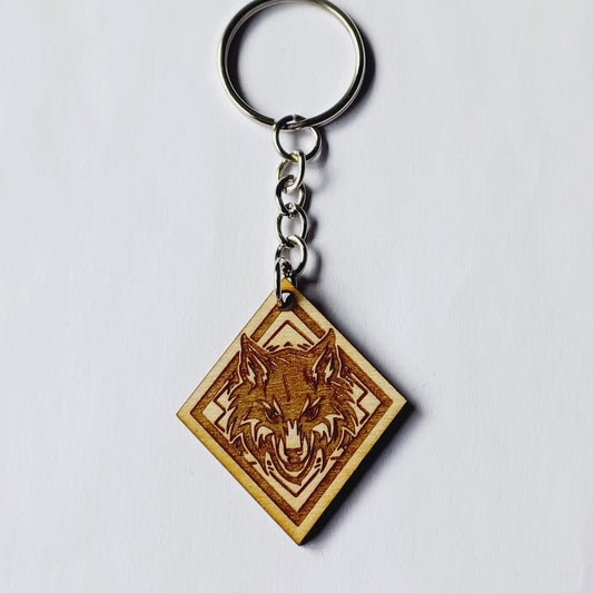 Porte-clés loup