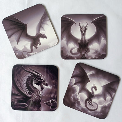 Sous-verres Dragon MDF