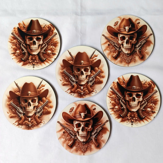 Sous-verre western