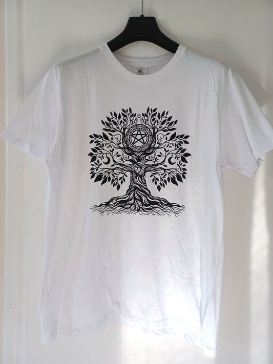 Tee-shirt Arbre de vie noir