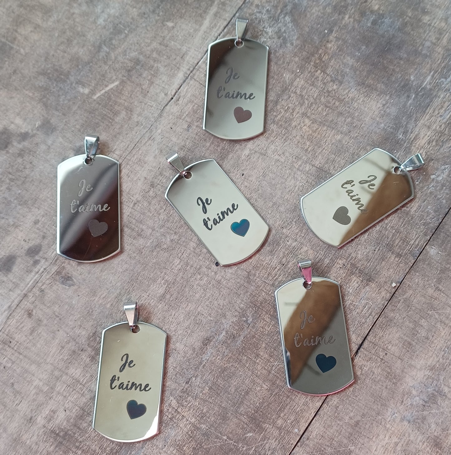 Médaille "je t'aime"