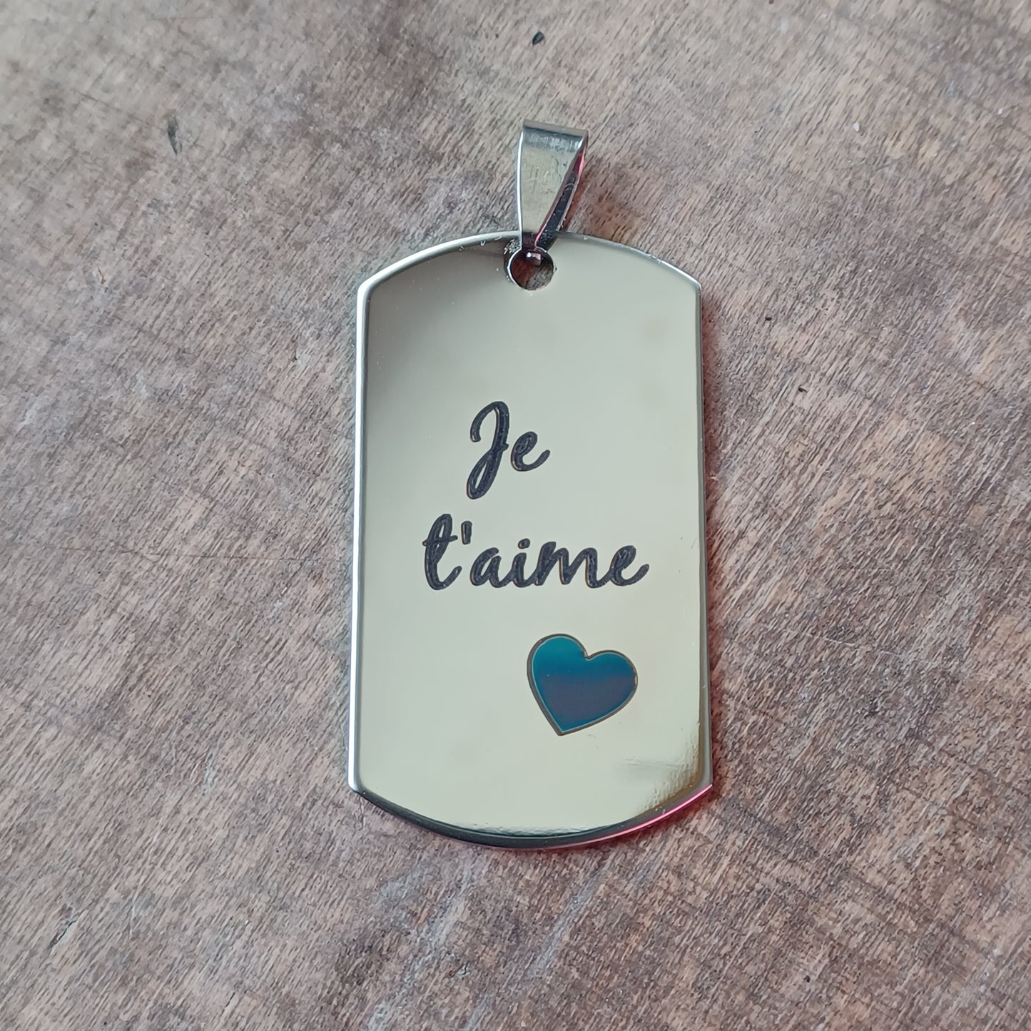 Médaille "je t'aime"