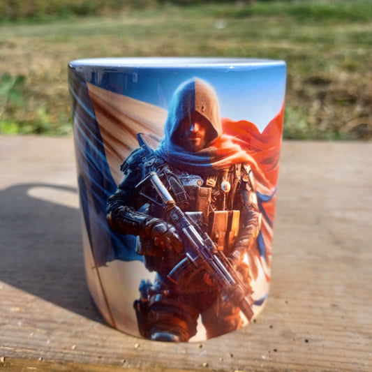 Mug soldat
