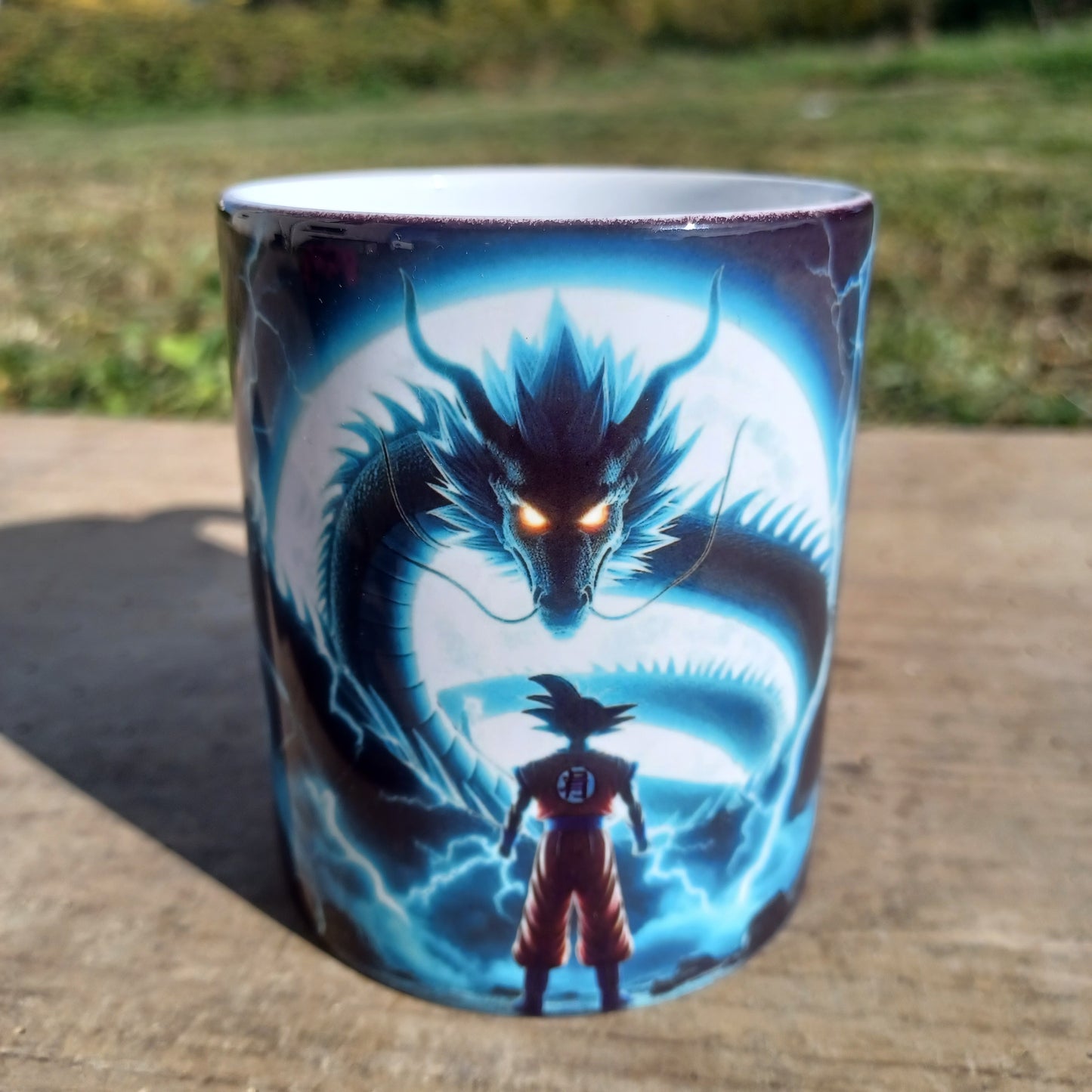Mug dragon bleu
