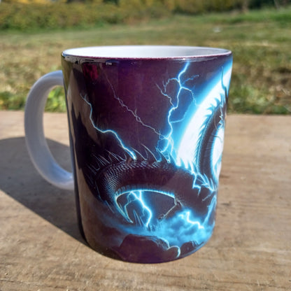 Mug dragon bleu