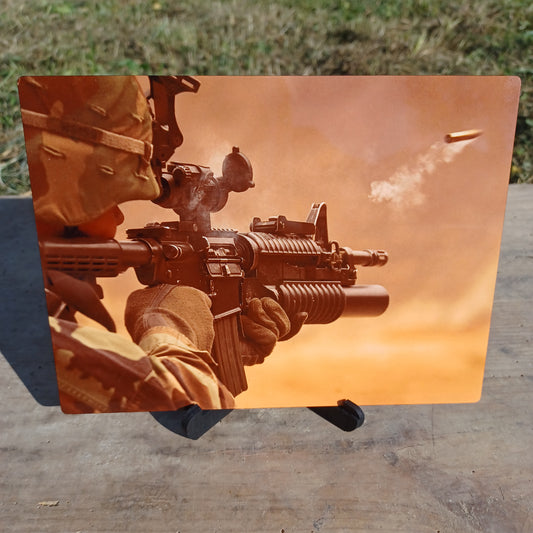 Tableau Photo Portrait d'un soldat