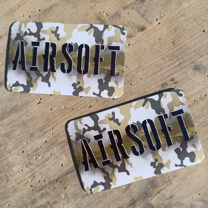 Magnet Airsoft camo vert