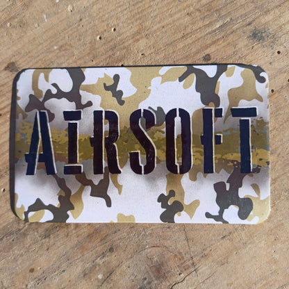 Magnet Airsoft camo vert