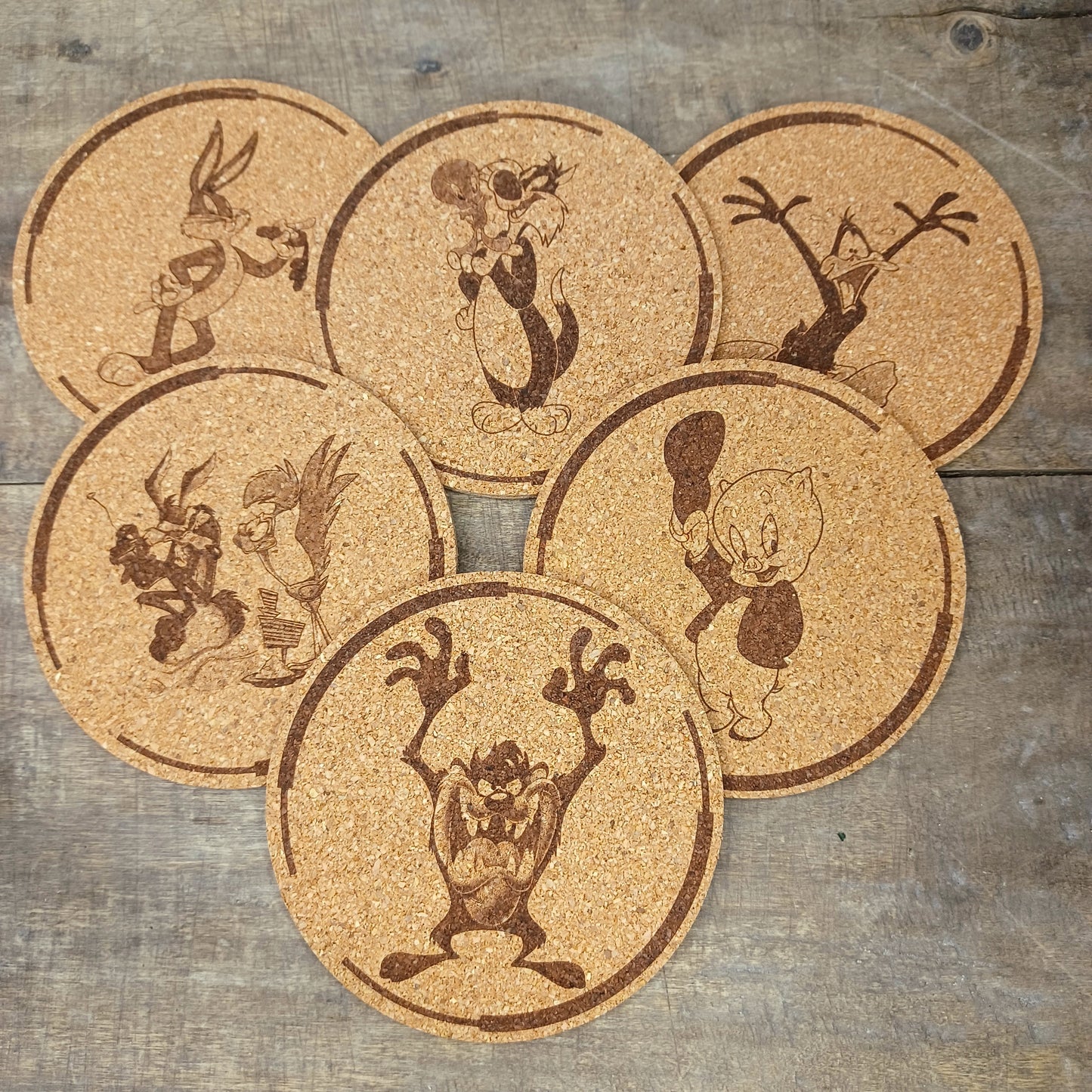 Sous-verres Looney Tunes