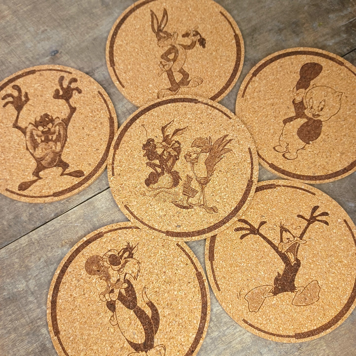 Sous-verres Looney Tunes