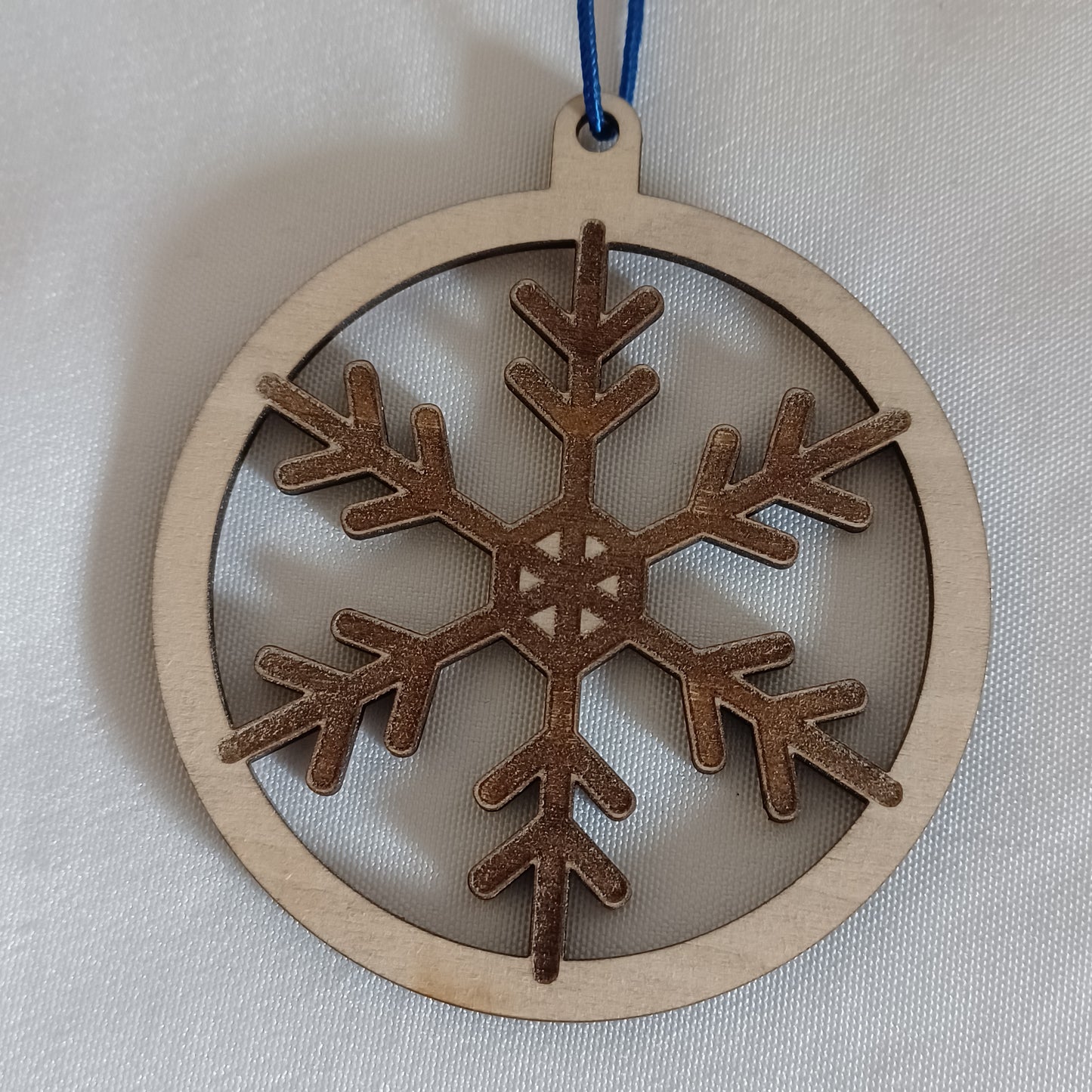 Suspension Boule de Noel flocon