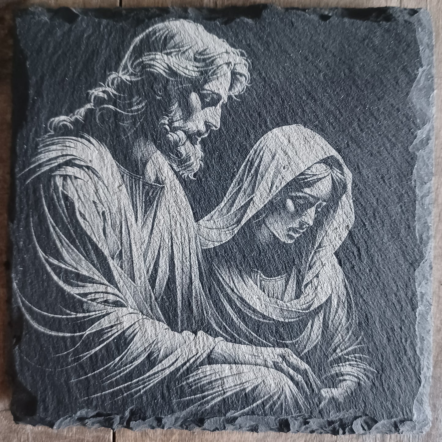 Sous-verre ardoise Icône