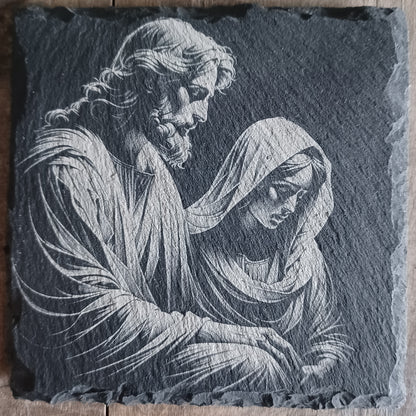 Sous-verre ardoise Icône