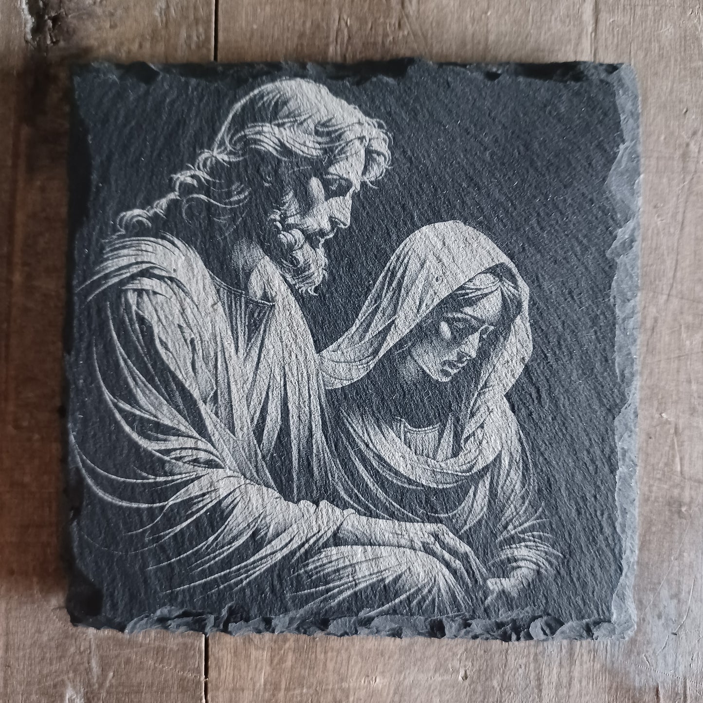 Sous-verre ardoise Icône