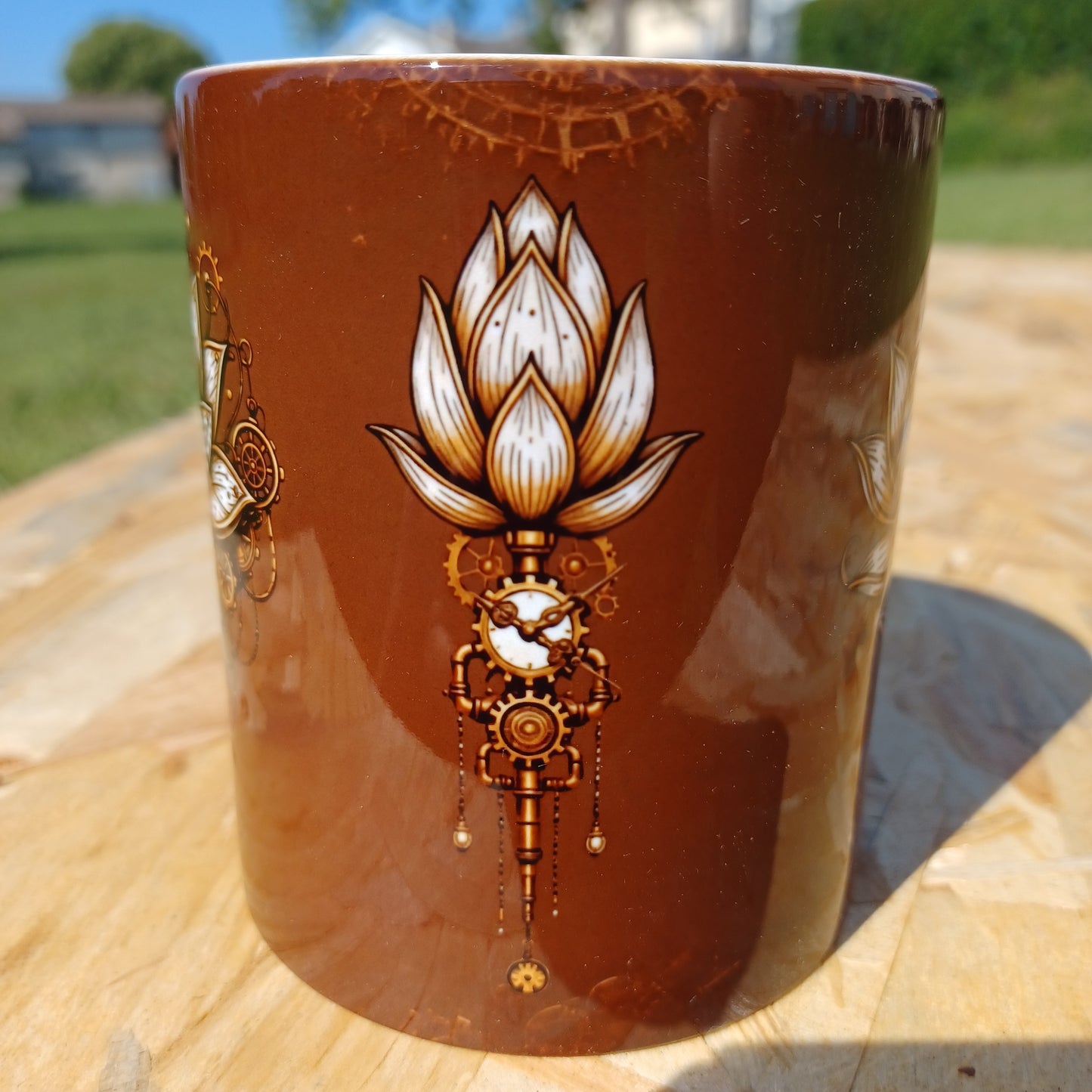 Mug Lotus Steampunk
