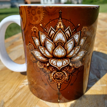 Mug Lotus Steampunk