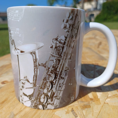 Mug saxophone