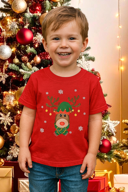 Tee-shirt enfant Renne de Noël