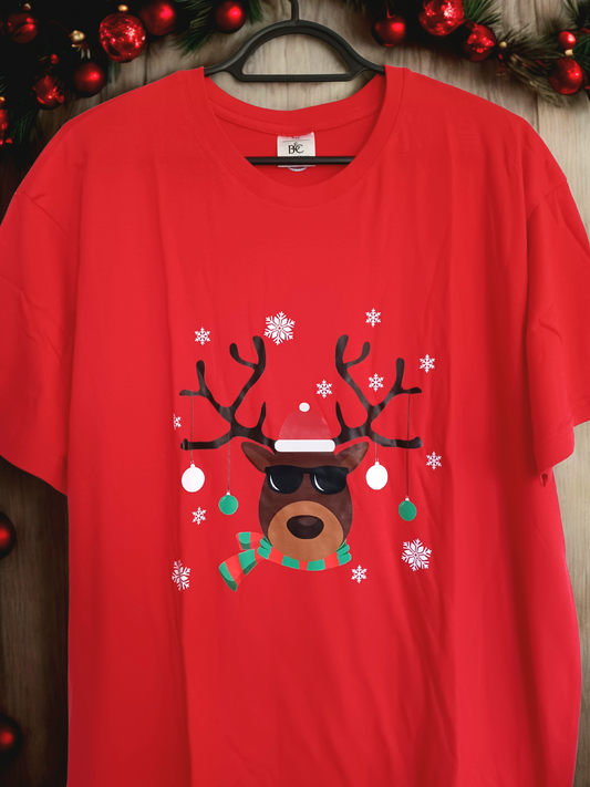 Tee-shirt Renne de Noël