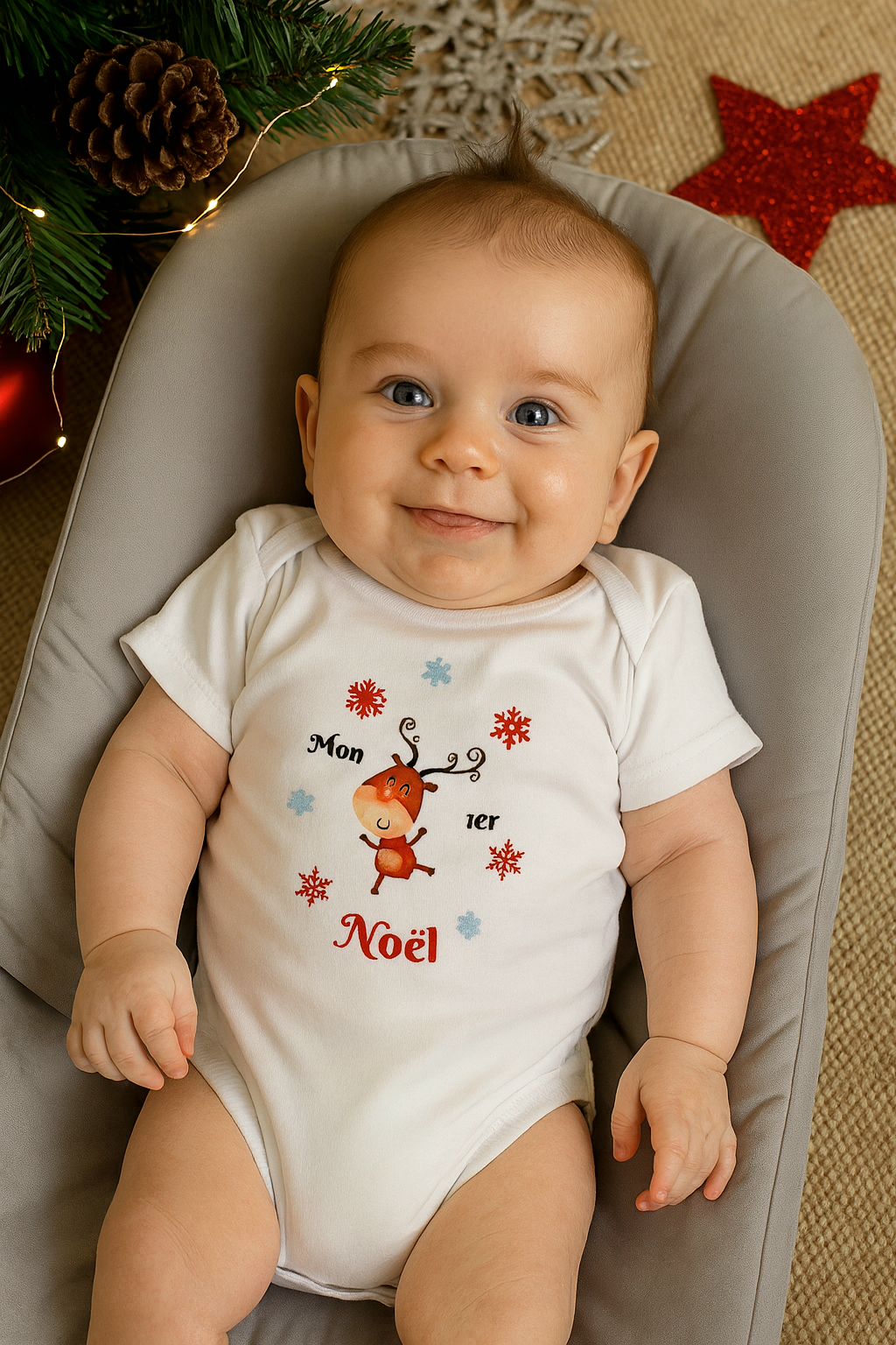 Body bébé Mon premier Noël