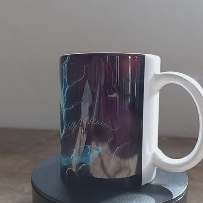 Mug dragon bleu